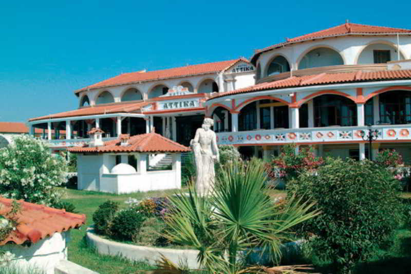 Attika Beach Hotell Korfu Exteriör bild