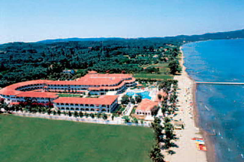 Attika Beach Hotell Korfu Exteriör bild